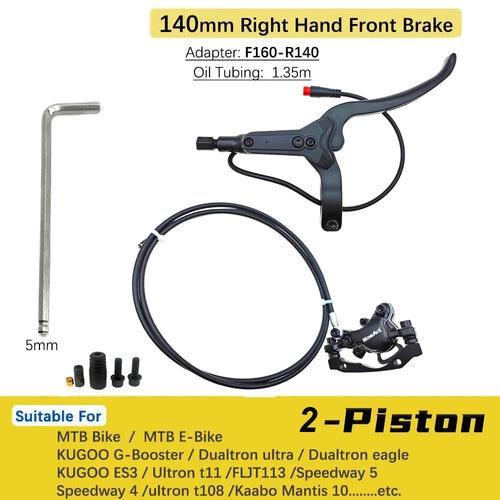 NowAct 2 Piston Electric E-Bike Scooter Disc Brake Hydraulic Bicycle - VirtuousWares.Store