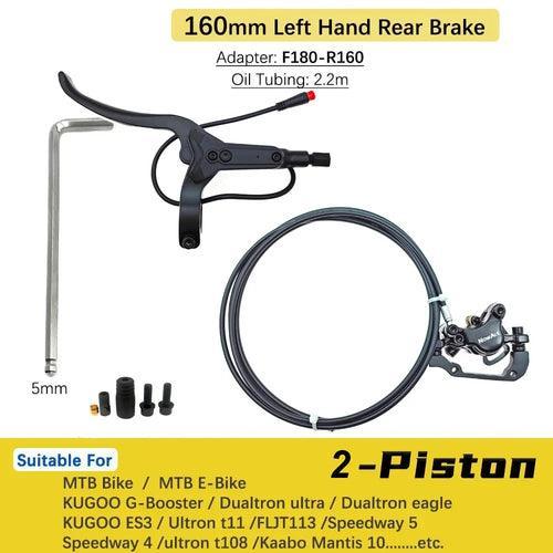 NowAct 2 Piston Electric E-Bike Scooter Disc Brake Hydraulic Bicycle - VirtuousWares.Store