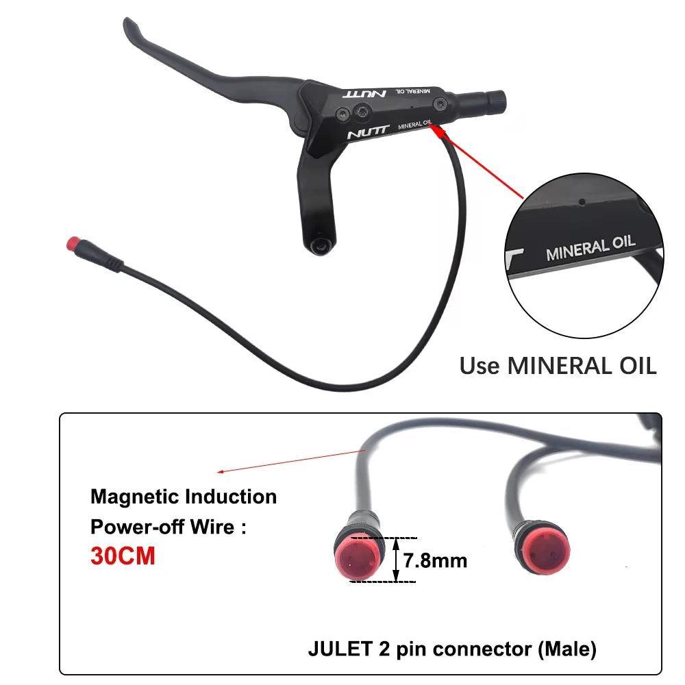 NUTT 4 Piston Y-5 Electric E-Bike Scooter Disc Brake Hydraulic Bicycle - VirtuousWares.Store
