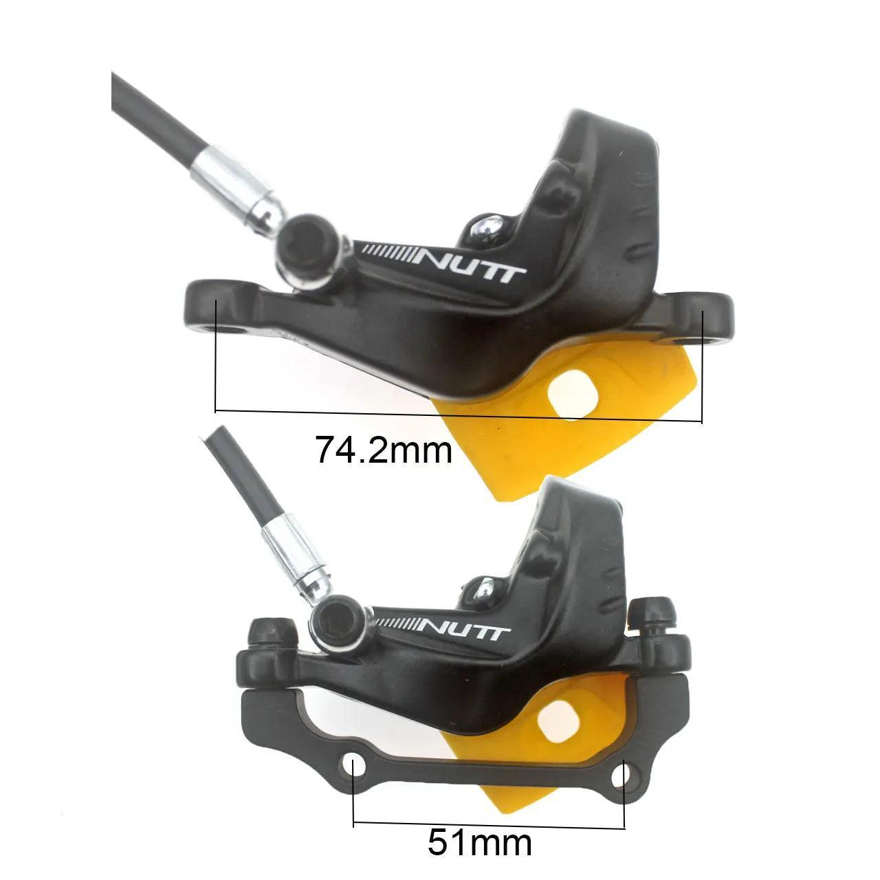 NUTT 4 Piston Y-5 Electric E-Bike Scooter Disc Brake Hydraulic Bicycle - VirtuousWares.Store