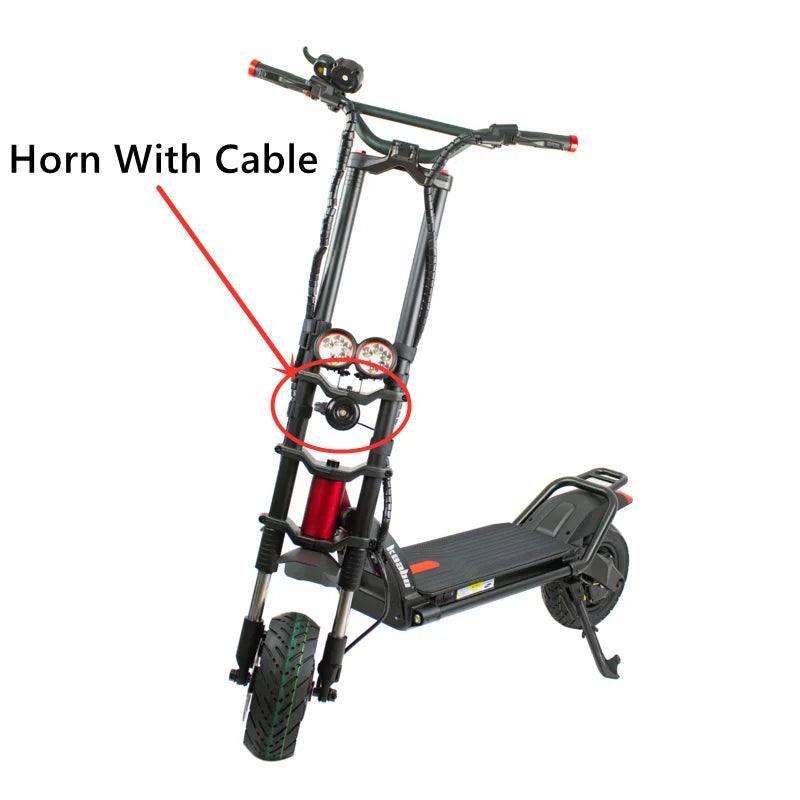 Offical Origina Horn With Cable Parts For Kaabo Wolf Warrior King - VirtuousWares.Store