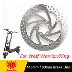 Official Original Kaabo 145mm 160mm Brake Disc For Wolf Warrior 11 - VirtuousWares.Store