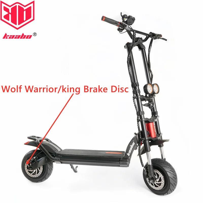 Official Original Kaabo 145mm 160mm Brake Disc For Wolf Warrior 11 - VirtuousWares.Store