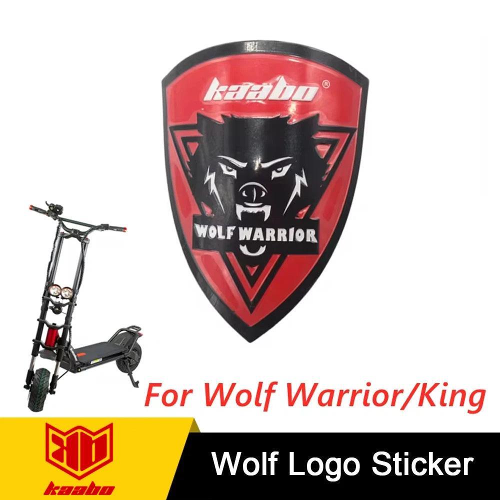Official Original Kaabo Wolf Warrior Logo Sticker Badge Accessories - VirtuousWares.Store