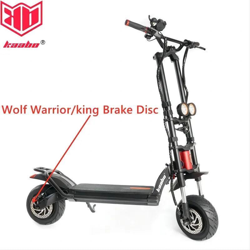 Original 145mm 160mm Brake Disc for Kaabo Wolf Warrior Wolf X/11 Wolf - VirtuousWares.Store