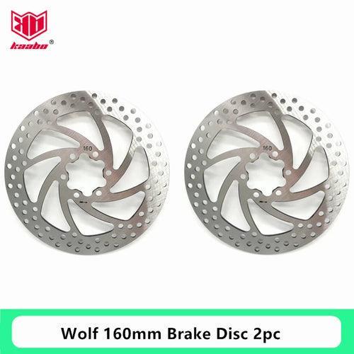 Original 145mm 160mm Brake Disc for Kaabo Wolf Warrior Wolf X/11 Wolf - VirtuousWares.Store
