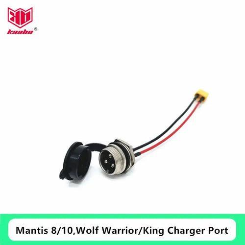 Original 3 Pins Charging Port for Kaabo Mantis 8/10 Kaabo Wolf Warrior - VirtuousWares.Store