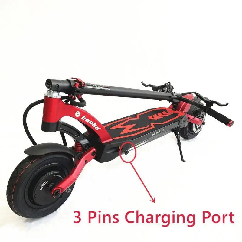 Original 3 Pins Charging Port for Kaabo Mantis 8/10 Kaabo Wolf Warrior - VirtuousWares.Store