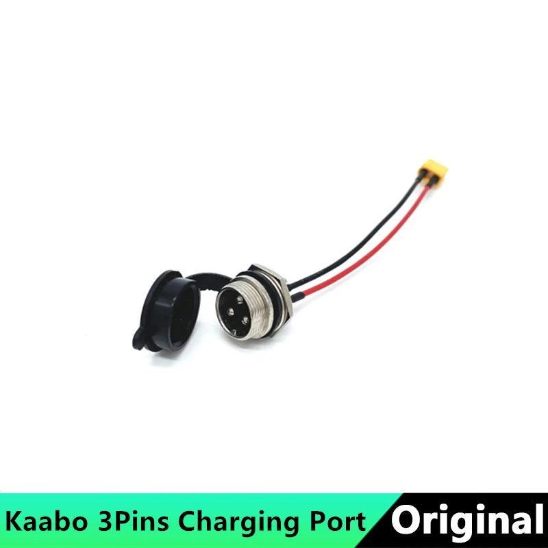 Original 3 Pins Charging Port for Kaabo Mantis 8/10 Kaabo Wolf Warrior - VirtuousWares.Store