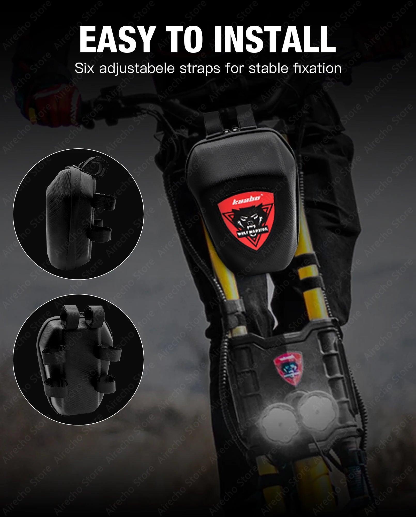 Original 4L Scooter Bag For Kaabo Wolf Warrior Wolf King GTR Electric - VirtuousWares.Store
