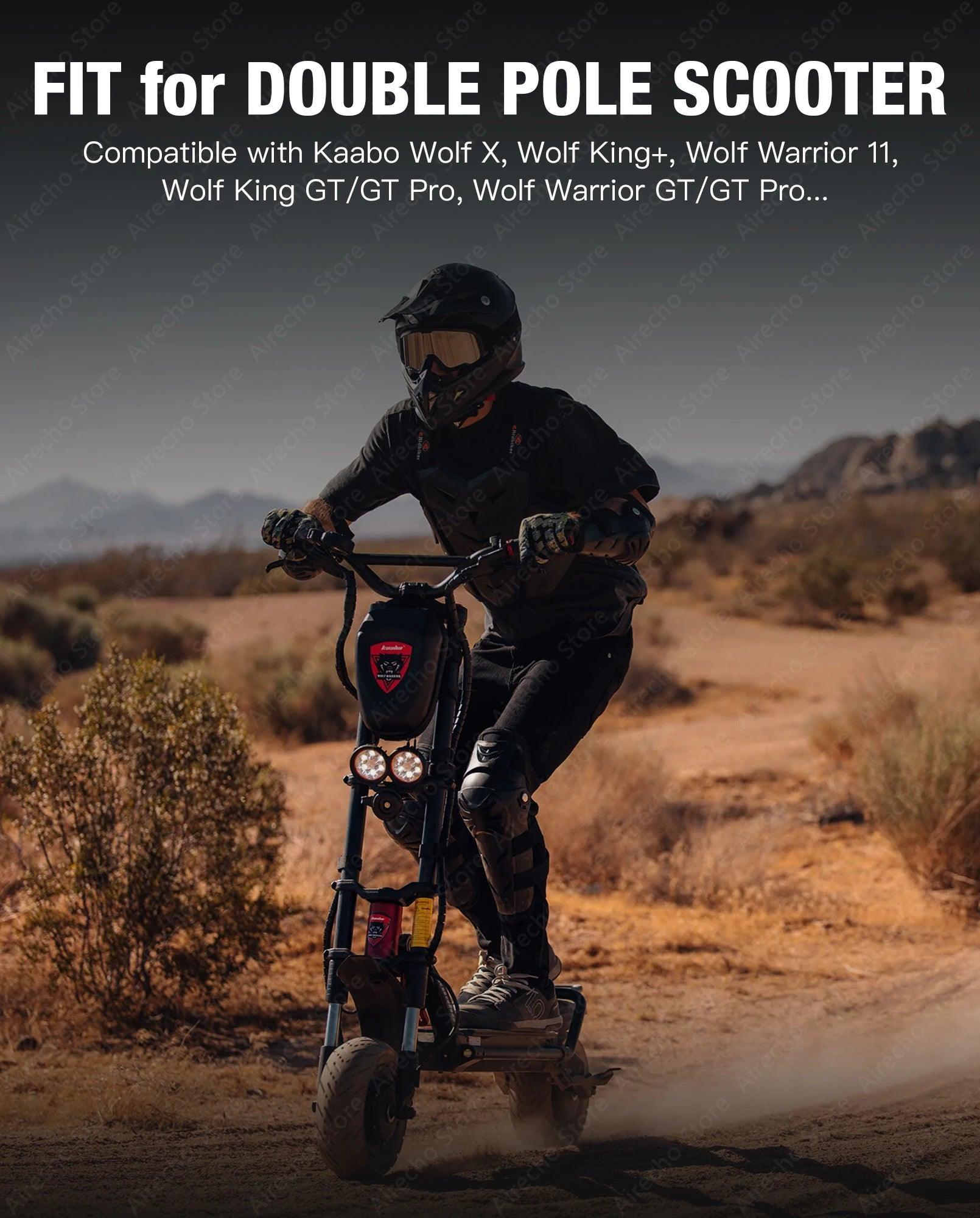 Original 4L Scooter Bag For Kaabo Wolf Warrior Wolf King GTR Electric - VirtuousWares.Store