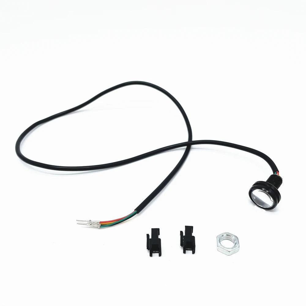 Original 60V LED Spotlight for Kaabo Mantis 10 E-Scooter Deck Front - VirtuousWares.Store