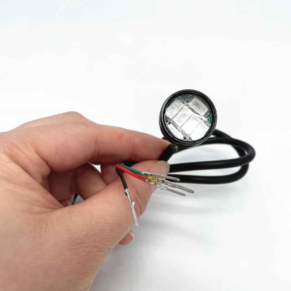 Original 60V LED Spotlight for Kaabo Mantis 10 E-Scooter Deck Front - VirtuousWares.Store
