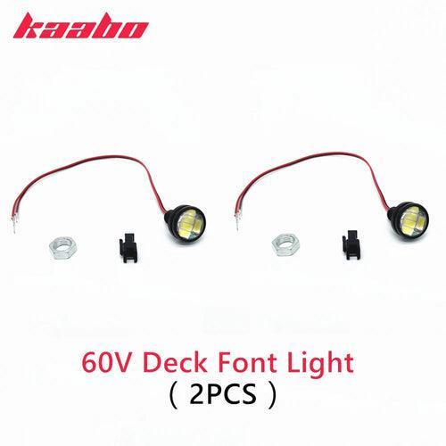 Original 60V LED Spotlight for Kaabo Mantis 10 E-Scooter Deck Front - VirtuousWares.Store