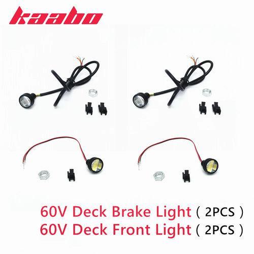 Original 60V LED Spotlight for Kaabo Mantis 10 E-Scooter Deck Front - VirtuousWares.Store
