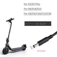 Original Charger For Ninebot Electric Scooter E2 E2Plus E8 E10 C15 C20 - VirtuousWares.Store