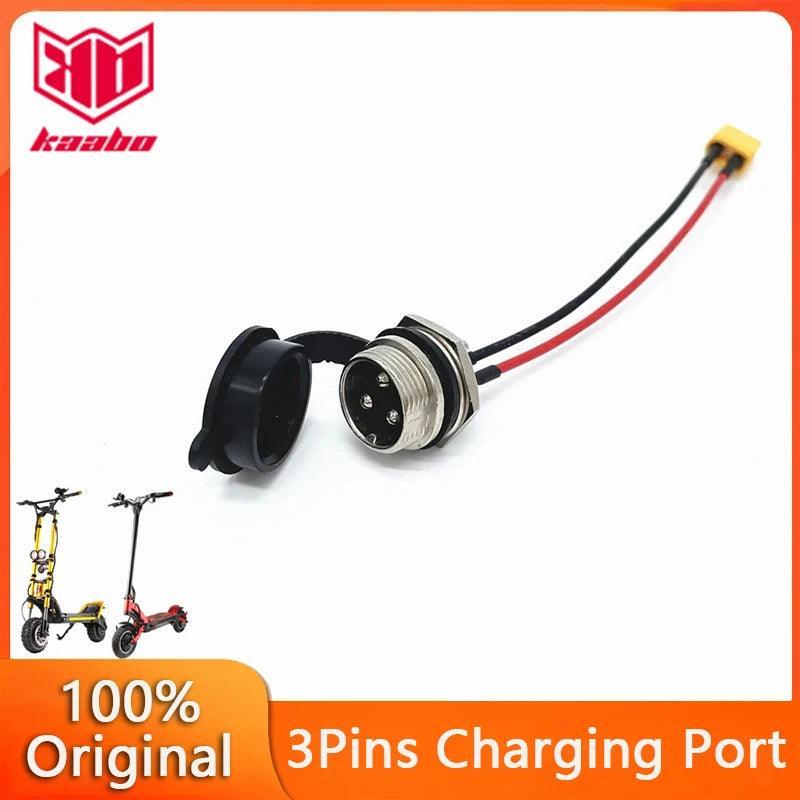 Original Charging Port for Kaabo Wolf King GT Wolf Warrior Mantis 10 - VirtuousWares.Store
