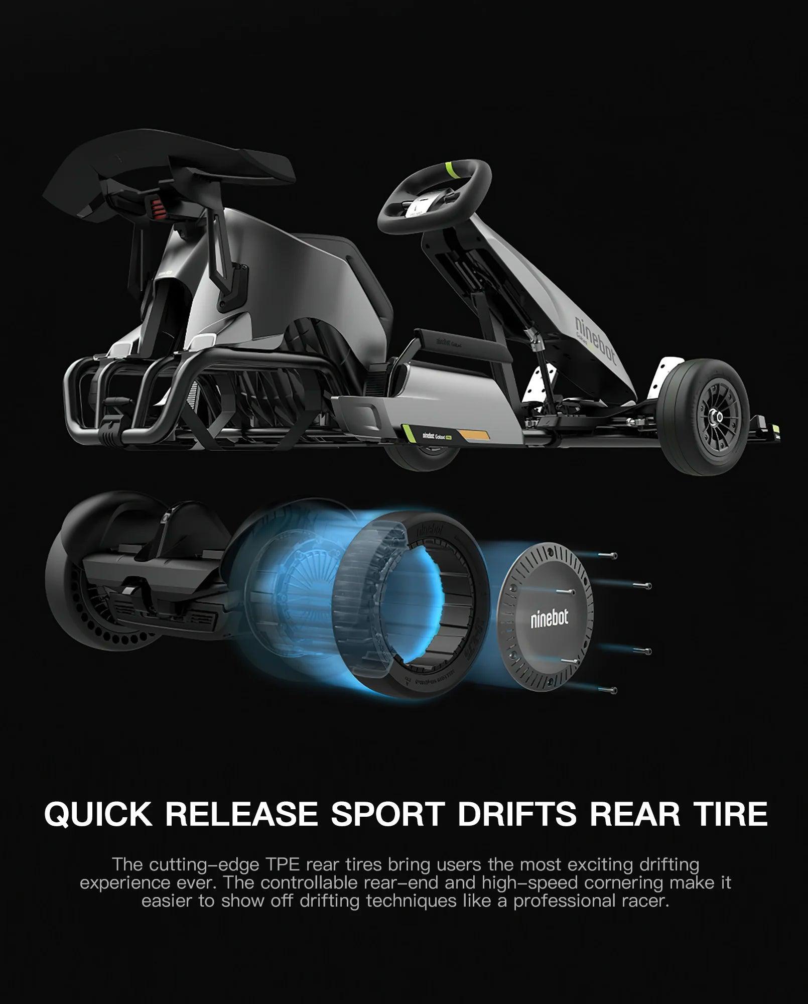 Original Drift Tires for Ninebot by Segway Gokart Pro Xiaomi - VirtuousWares.Store
