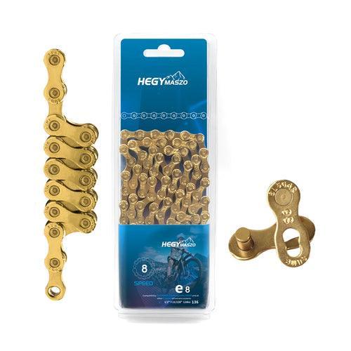 Original E-Bike Chains 8 speed 136 Links Electric bicycle chain For - VirtuousWares.Store