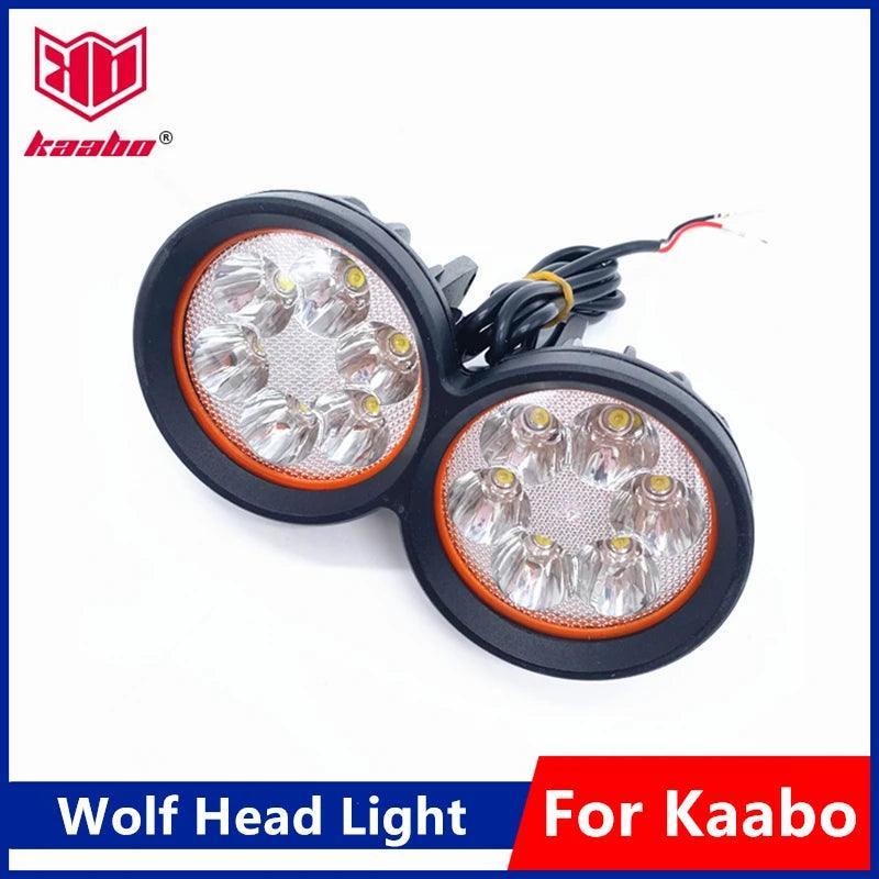 Original Head Light Assembly For Kaabo Wolf Warrior Electric Scooter - VirtuousWares.Store