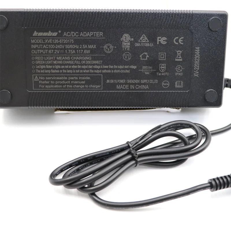 Original Kaabo Charger 67.2V 1.75A Kaabo Original Charging Parts for - VirtuousWares.Store