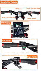 Original Kaabo Wolf Warrior X GT 60v 28Ah Dual Motor 2*1100W Motor TFT - VirtuousWares.Store