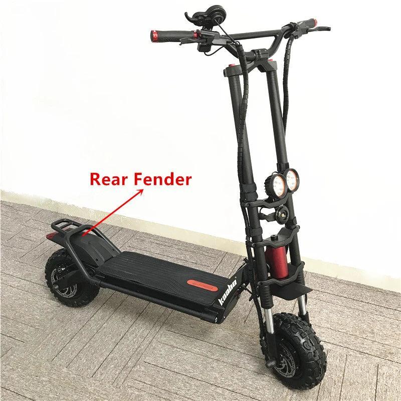 Original Rear Fender Accessory For Kaabo Wolf Warrior Electric Scooter - VirtuousWares.Store