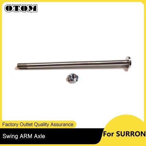 OTOM Motocross Rear Fork Mid.Shaft Swing Arm Axle With Nut Screw - VirtuousWares.Store