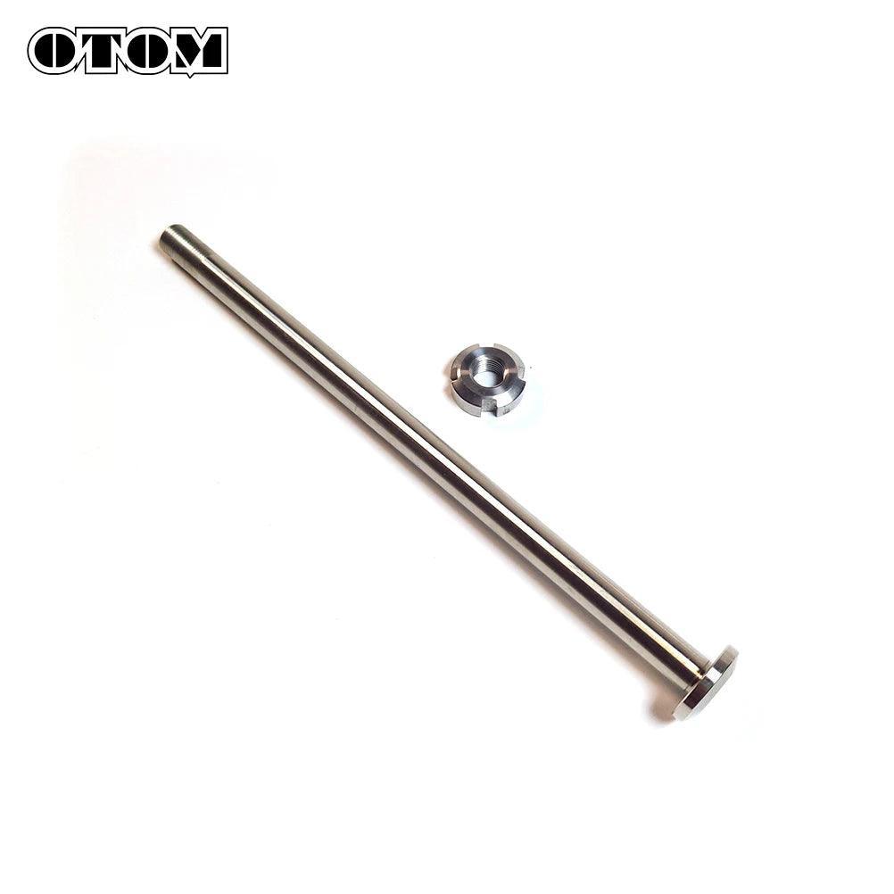 OTOM Motocross Rear Fork Mid.Shaft Swing Arm Axle With Nut Screw - VirtuousWares.Store