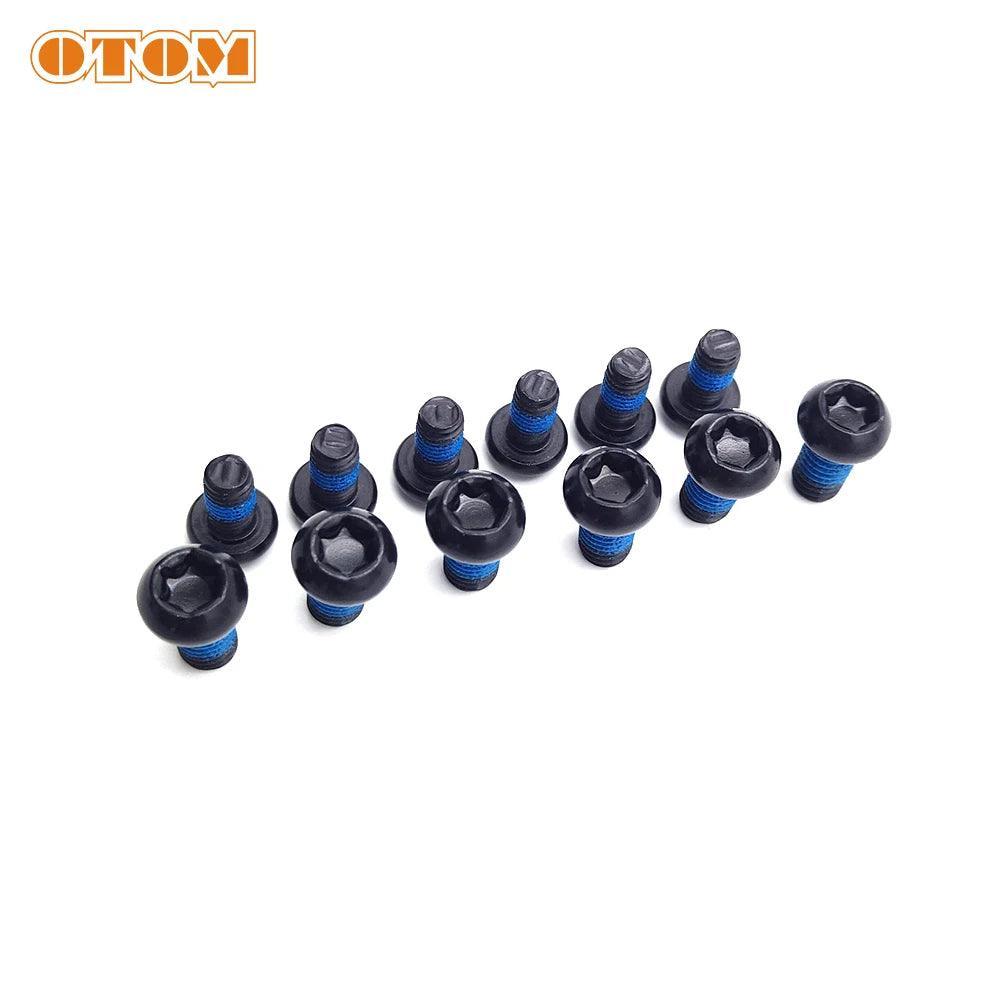 OTOM Motorcycle Original Front Rear Brake Disc Mounting Screws Wheel - VirtuousWares.Store