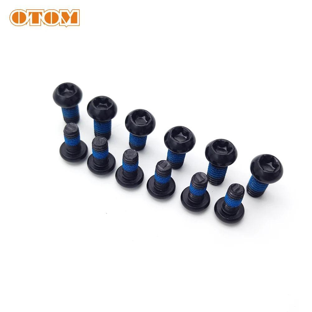 OTOM Motorcycle Original Front Rear Brake Disc Mounting Screws Wheel - VirtuousWares.Store