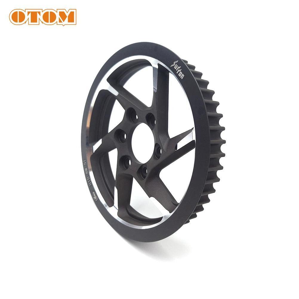 OTOM Motorcycle Original Rear Belt Pulley Transmission Gear Center - VirtuousWares.Store