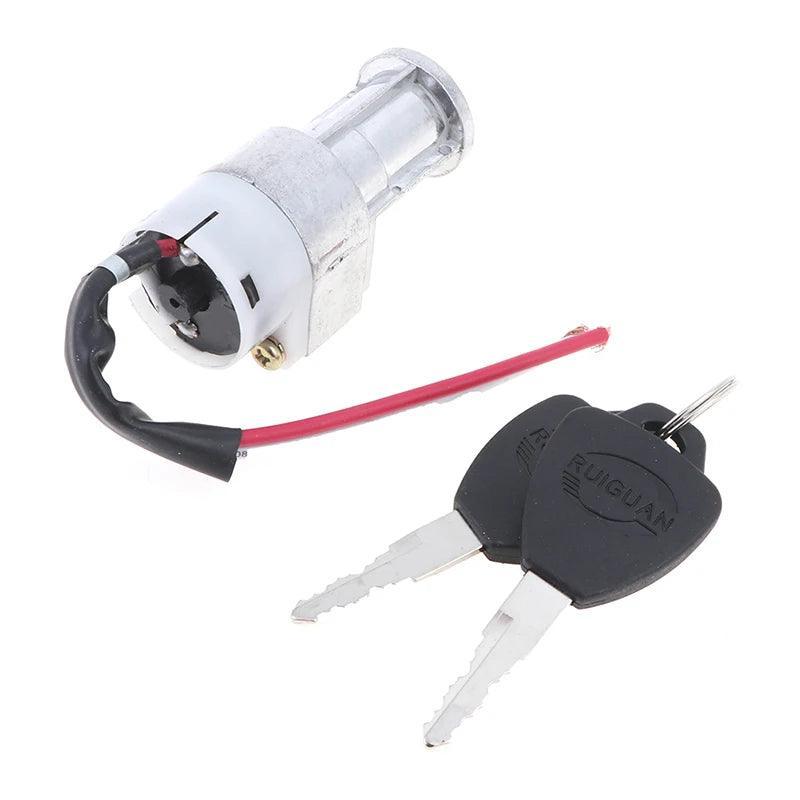 Performance Battery Charger Mini Lock with 2 Keys for Motorcycle - VirtuousWares.Store