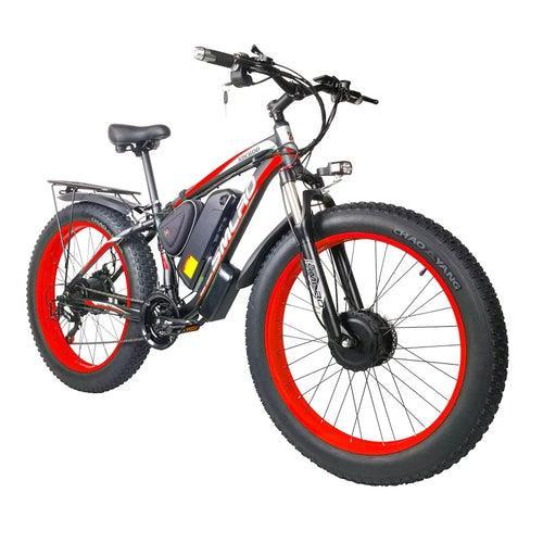 Powerful 2000W Double Motor Electric Mountain Bicycle 48V Smlro XDC600 - VirtuousWares:Global