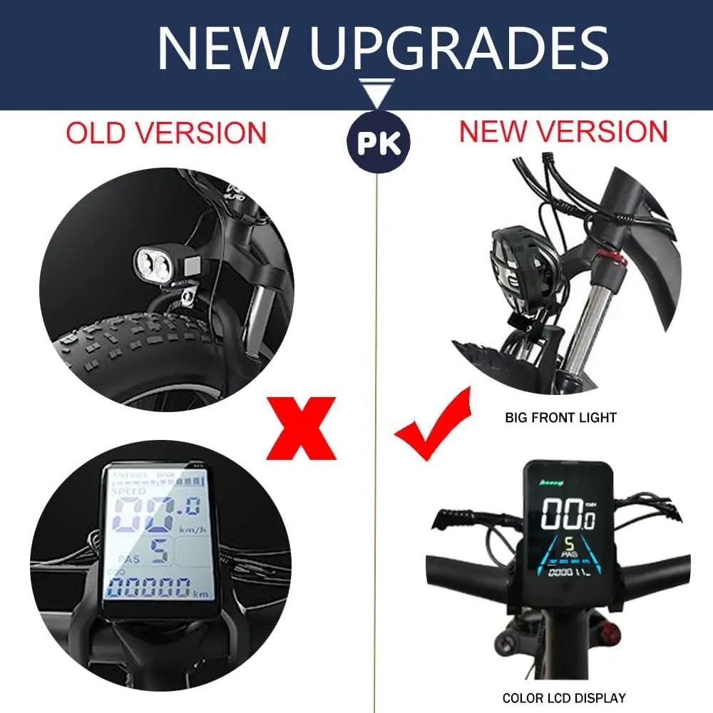Powerful 2000W Double Motor Electric Mountain Bicycle 48V Smlro XDC600 - VirtuousWares:Global
