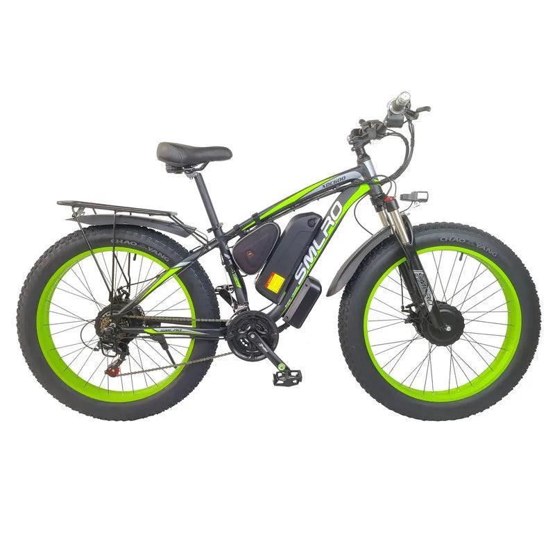 Powerful 2000W Double Motor Electric Mountain Bicycle 48V Smlro XDC600 - VirtuousWares:Global