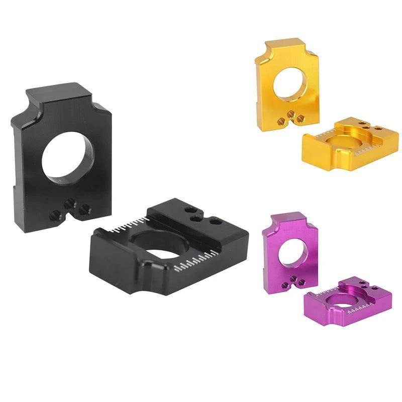 Rear Axle Blocks For Surron Ultra Bee, Axle Chain Adjuster Block - VirtuousWares.Store