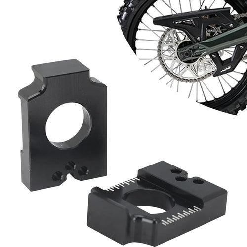 Rear Axle Blocks For Surron Ultra Bee, Axle Chain Adjuster Block - VirtuousWares.Store