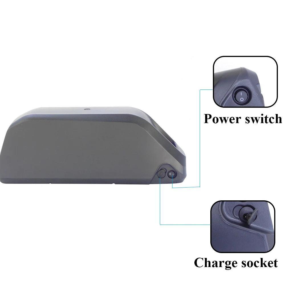 Removable 48V 22.4Ah 23Ah 24.5Ah Electric Bike Li-ion Battery for - VirtuousWares.Store