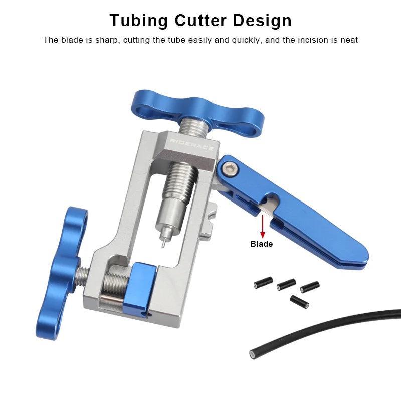 RIDERACE Bicycle Brake Repair Tool Hydraulic Hose Needle Driver Cutter - VirtuousWares.Store
