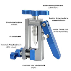 RIDERACE Bicycle Brake Repair Tool Hydraulic Hose Needle Driver Cutter - VirtuousWares.Store