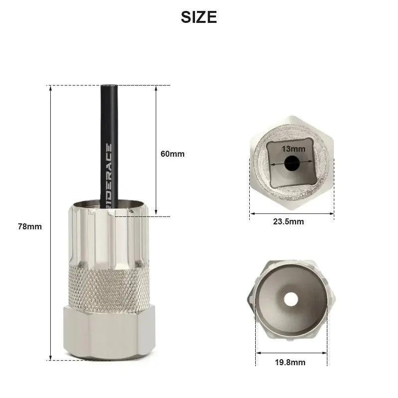 RIDERACE Bicycle Cassette Lockring Removal Tool For Shimano SRAM - VirtuousWares.Store