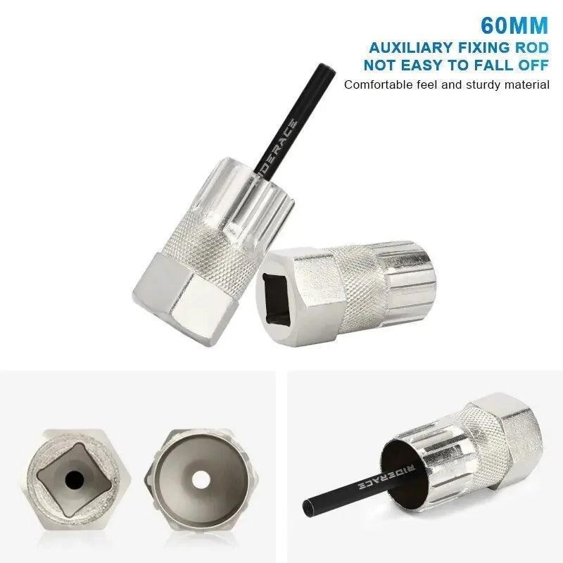 RIDERACE Bicycle Cassette Lockring Removal Tool For Shimano SRAM - VirtuousWares.Store