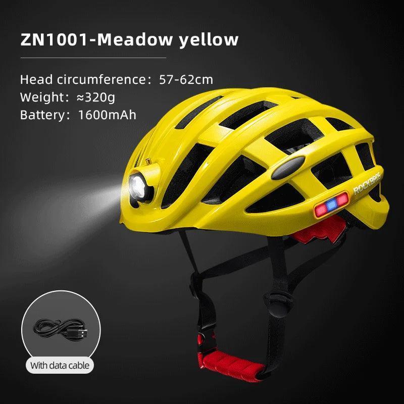 ROCKBROS Bicycle Light Helmet Bike Ultralight Helmet Electric Bicycle Helmet Mountain Road Bicycle MTB Helmet Cycling Equipment - VirtuousWares.Store