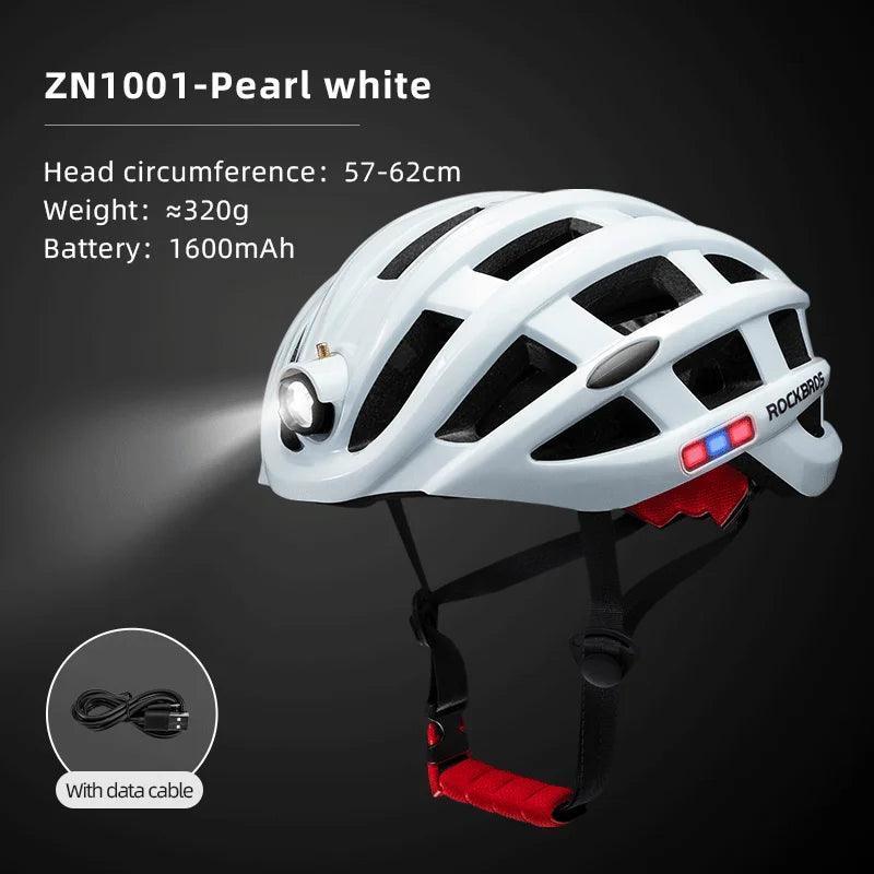 ROCKBROS Bicycle Light Helmet Bike Ultralight Helmet Electric Bicycle Helmet Mountain Road Bicycle MTB Helmet Cycling Equipment - VirtuousWares.Store