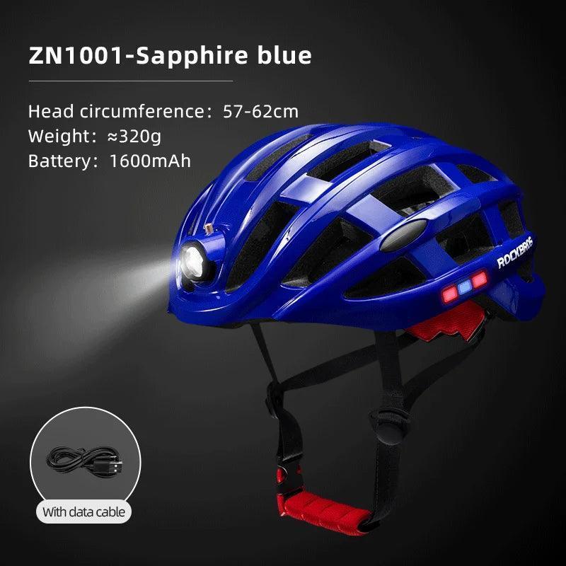 ROCKBROS Bicycle Light Helmet Bike Ultralight Helmet Electric Bicycle Helmet Mountain Road Bicycle MTB Helmet Cycling Equipment - VirtuousWares.Store