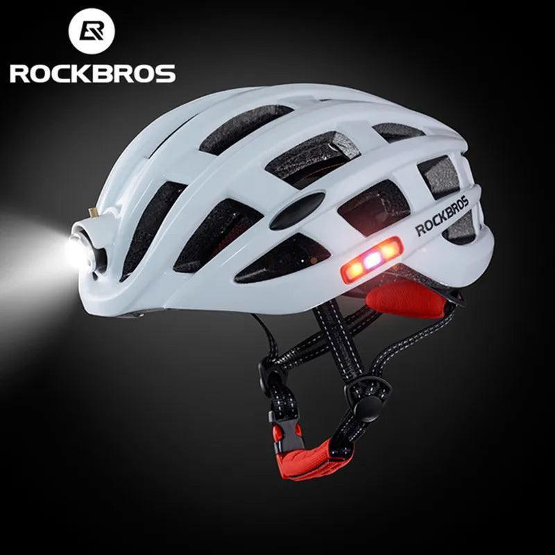 ROCKBROS Bicycle Light Helmet Bike Ultralight Helmet Electric Bicycle Helmet Mountain Road Bicycle MTB Helmet Cycling Equipment - VirtuousWares.Store