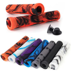 Rubber Bicycle Handlebar Grips Non-slip Mtb Cuffs Lengthening and - VirtuousWares.Store