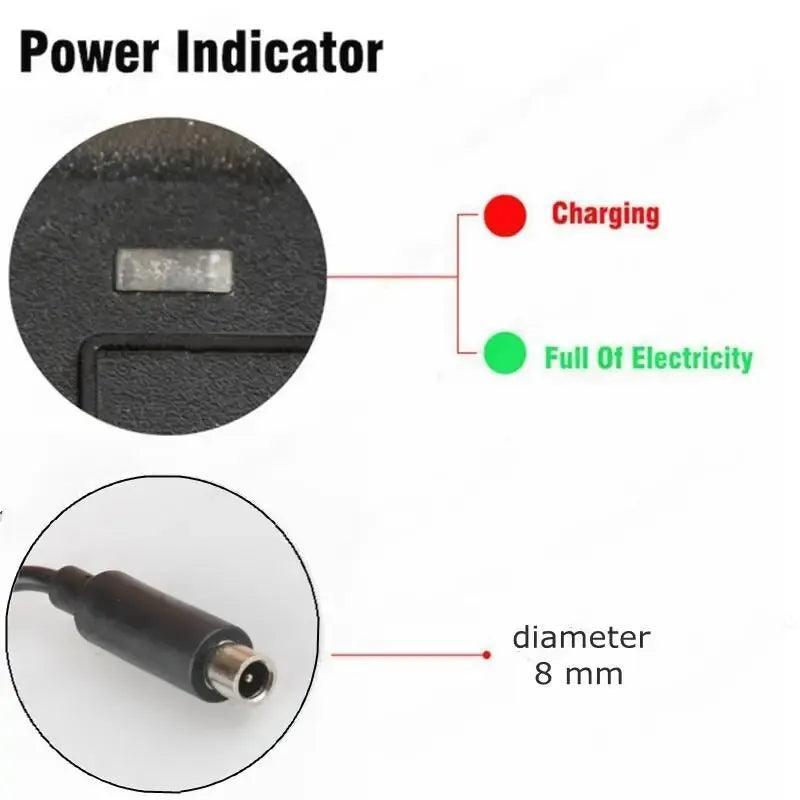 Scooter Charger for for Ninebot MAX G30LP ES2 ES4 F20 F30 F40 E22 E25 - VirtuousWares.Store