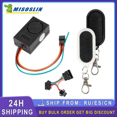 Scooter Security System Remote Control Anti-Theft Alarm Bell For - VirtuousWares.Store